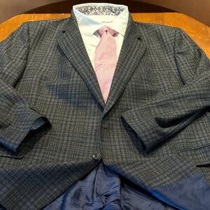 Jack Victor Plaid Sport Coat